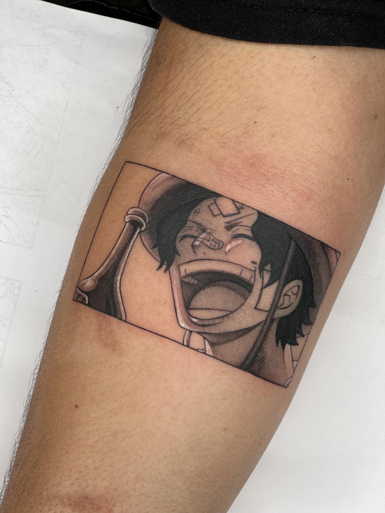 Tatuaje de Edgar Camacho en Ink Fire, Mazatlán