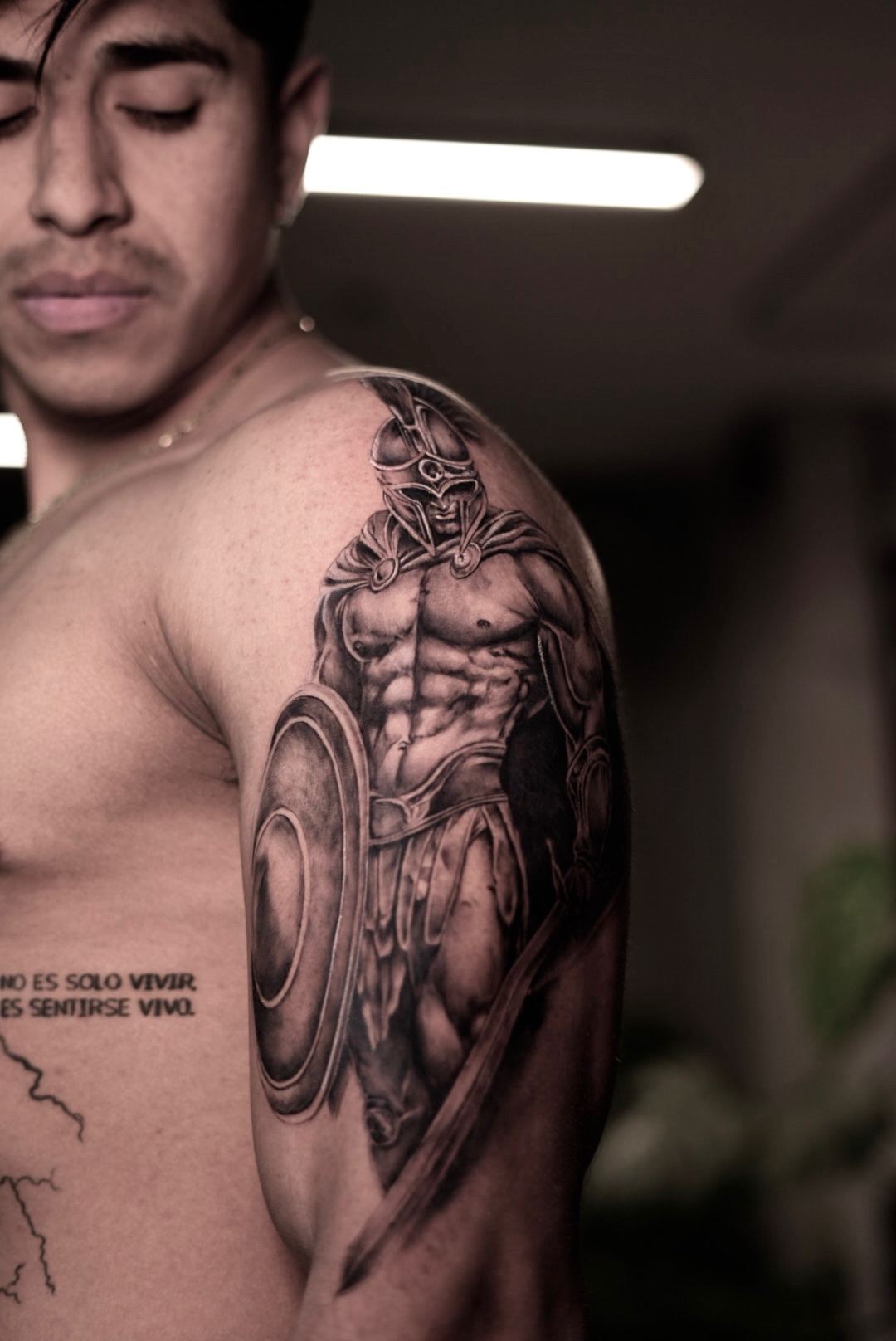 Tatuaje Black and grey en Ink Fire, Mazatlán