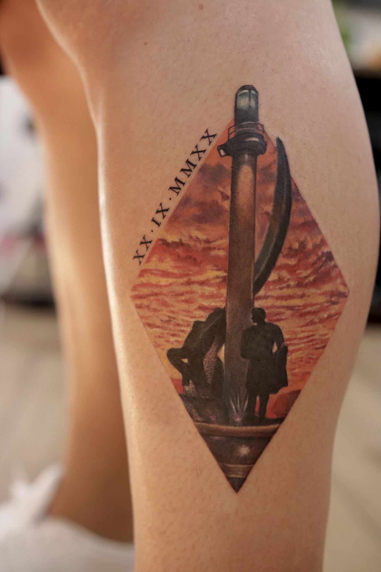 Tatuaje Color en Ink Fire, Mazatlán
