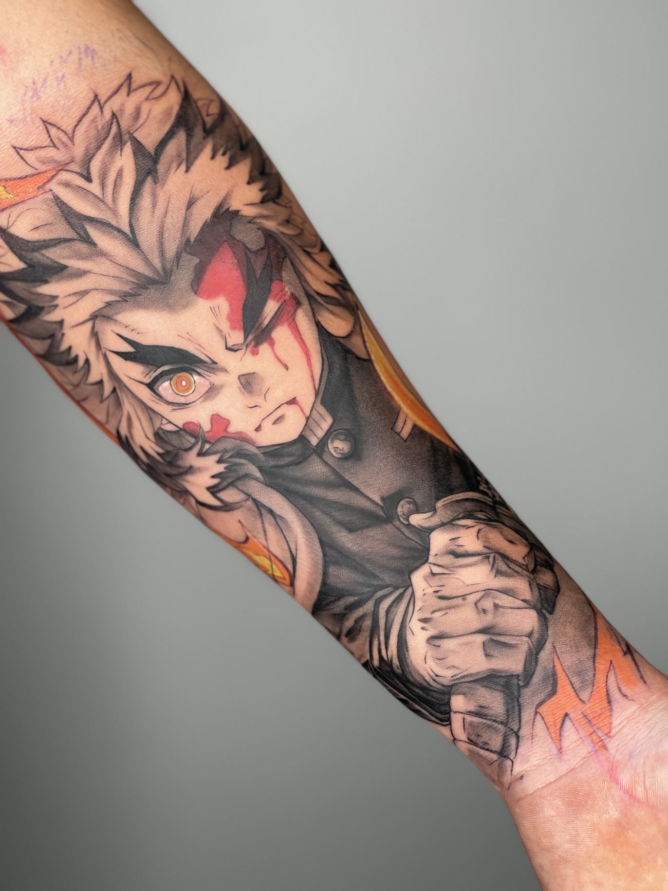 Tatuaje Color en Ink Fire, Mazatlán