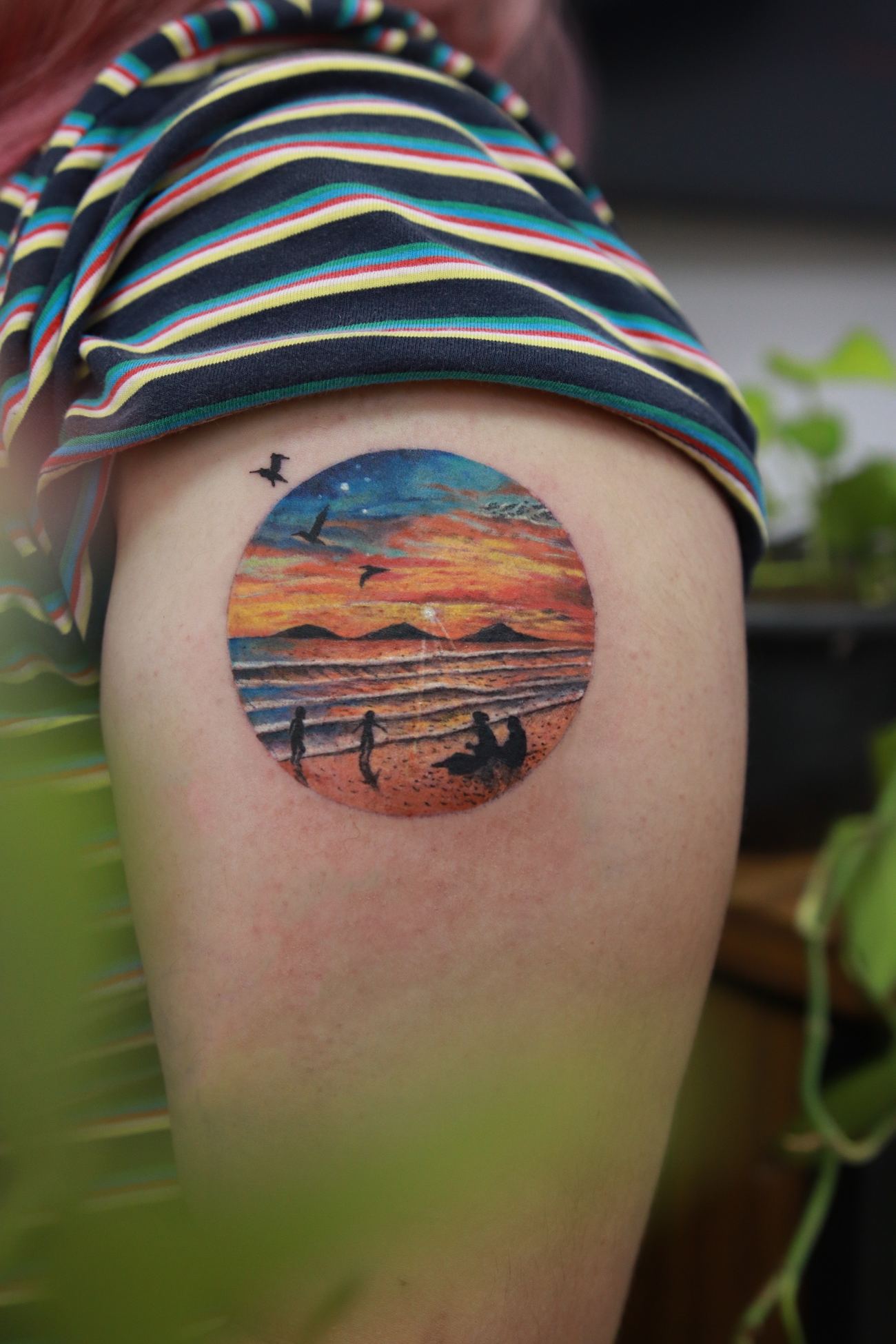 Tatuaje Color en Ink Fire, Mazatlán