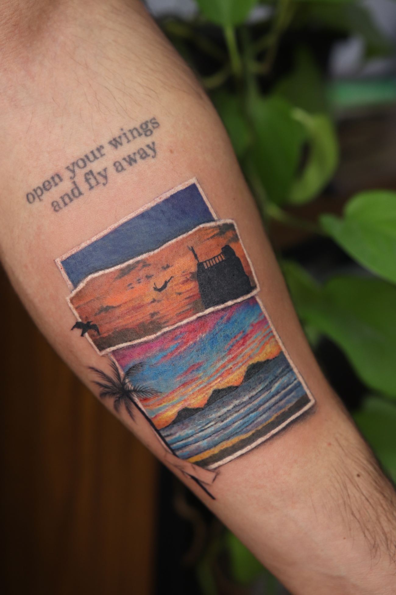Tatuaje Color en Ink Fire, Mazatlán