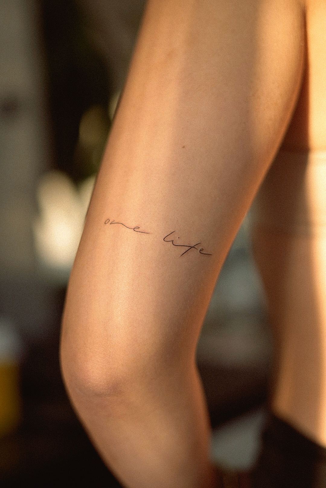 Tatuaje Fine line en Ink Fire, Mazatlán