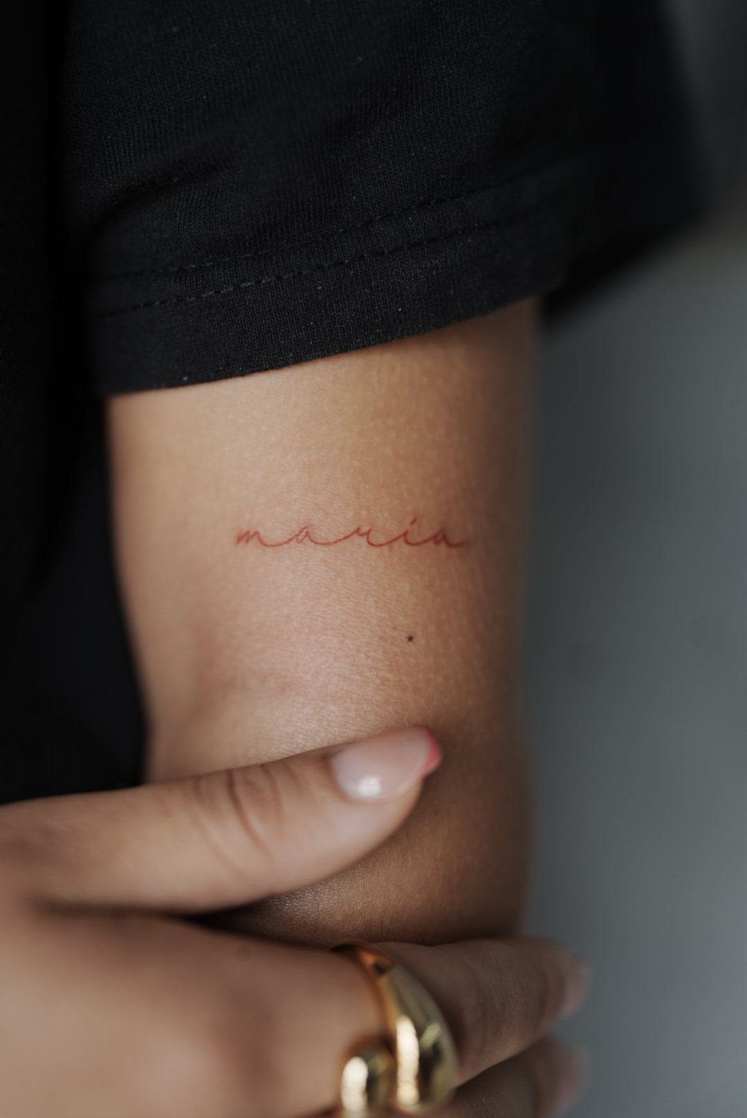 Tatuaje Fine line en Ink Fire, Mazatlán