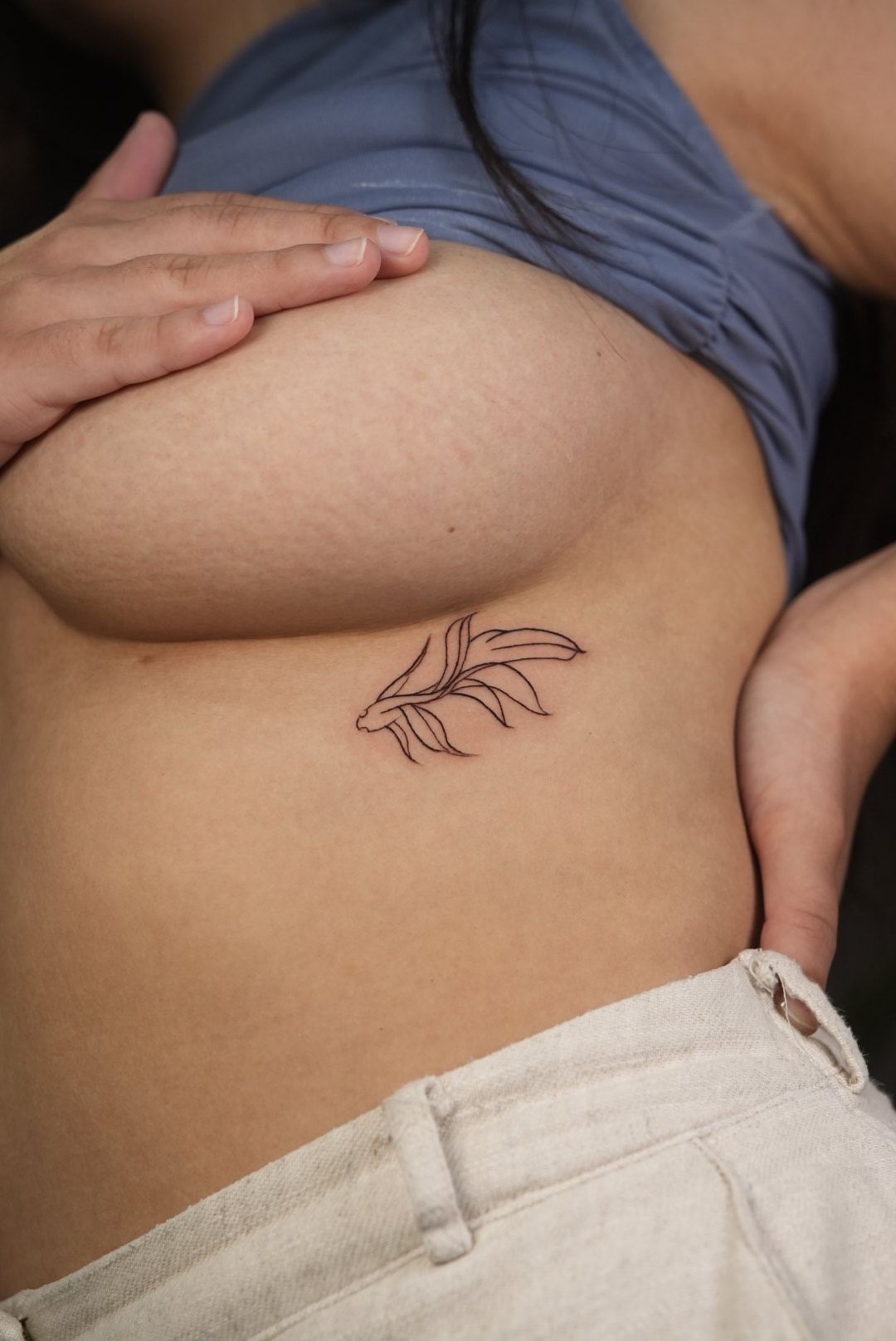 Tatuaje Fine line en Ink Fire, Mazatlán