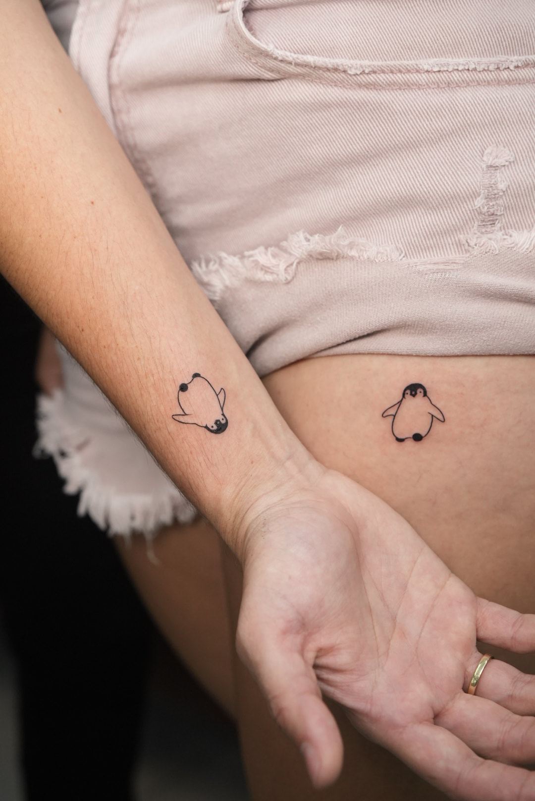 Tatuaje Fine line en Ink Fire, Mazatlán