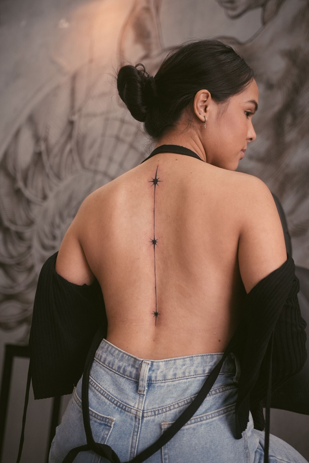 Tatuaje Fine line en Ink Fire, Mazatlán