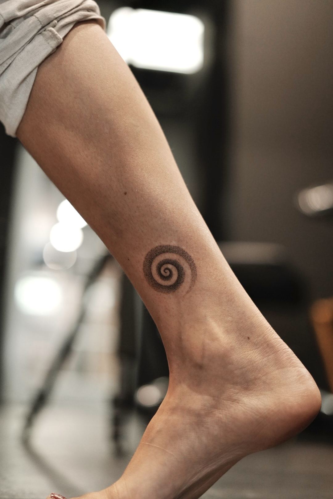 Tatuaje Fine line en Ink Fire, Mazatlán