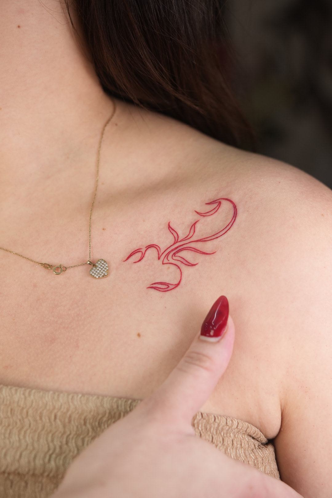 Tatuaje Fine line en Ink Fire, Mazatlán