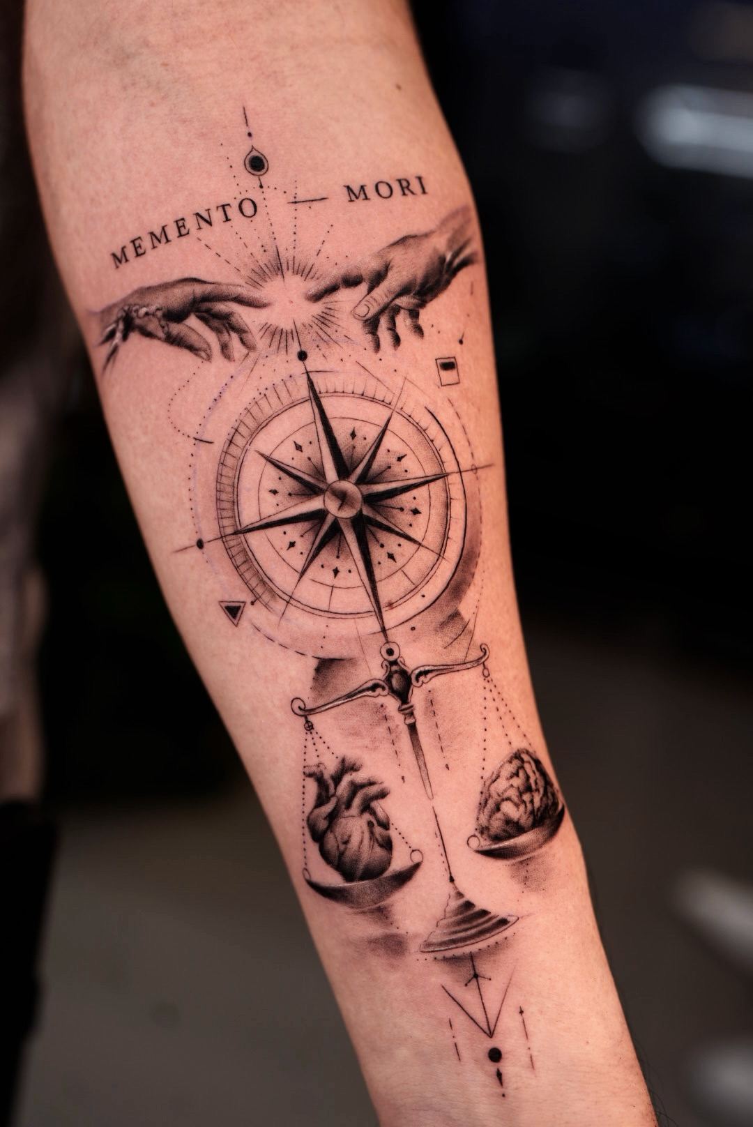 Tatuaje Microrrealismo en Ink Fire, Mazatlán