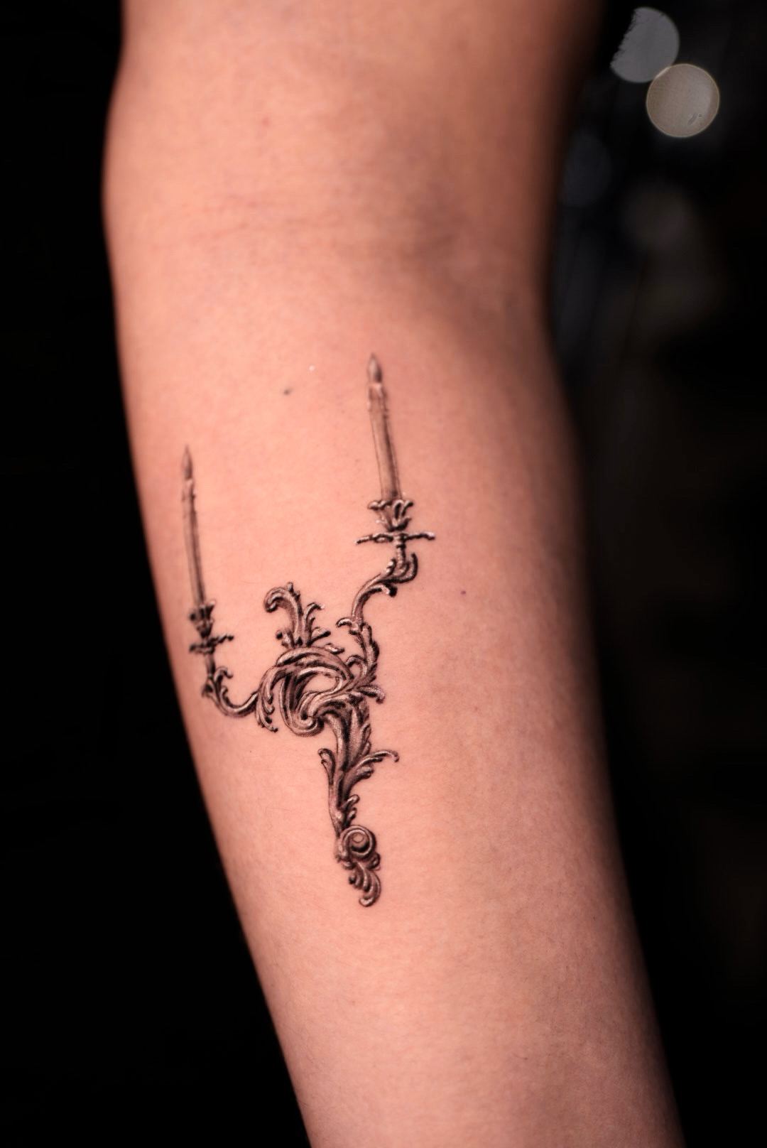Tatuaje Microrrealismo en Ink Fire, Mazatlán
