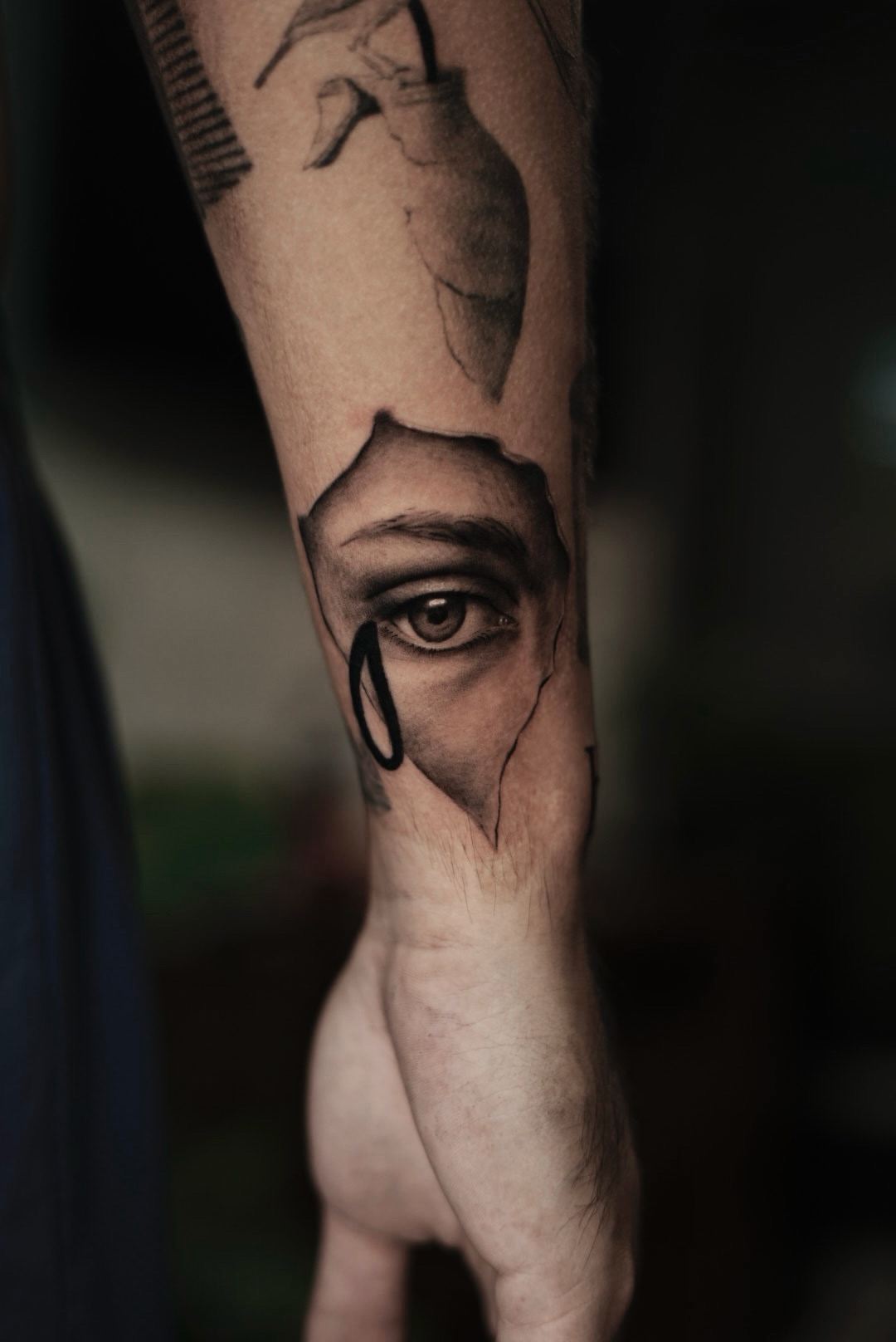 Tatuaje Microrrealismo en Ink Fire, Mazatlán