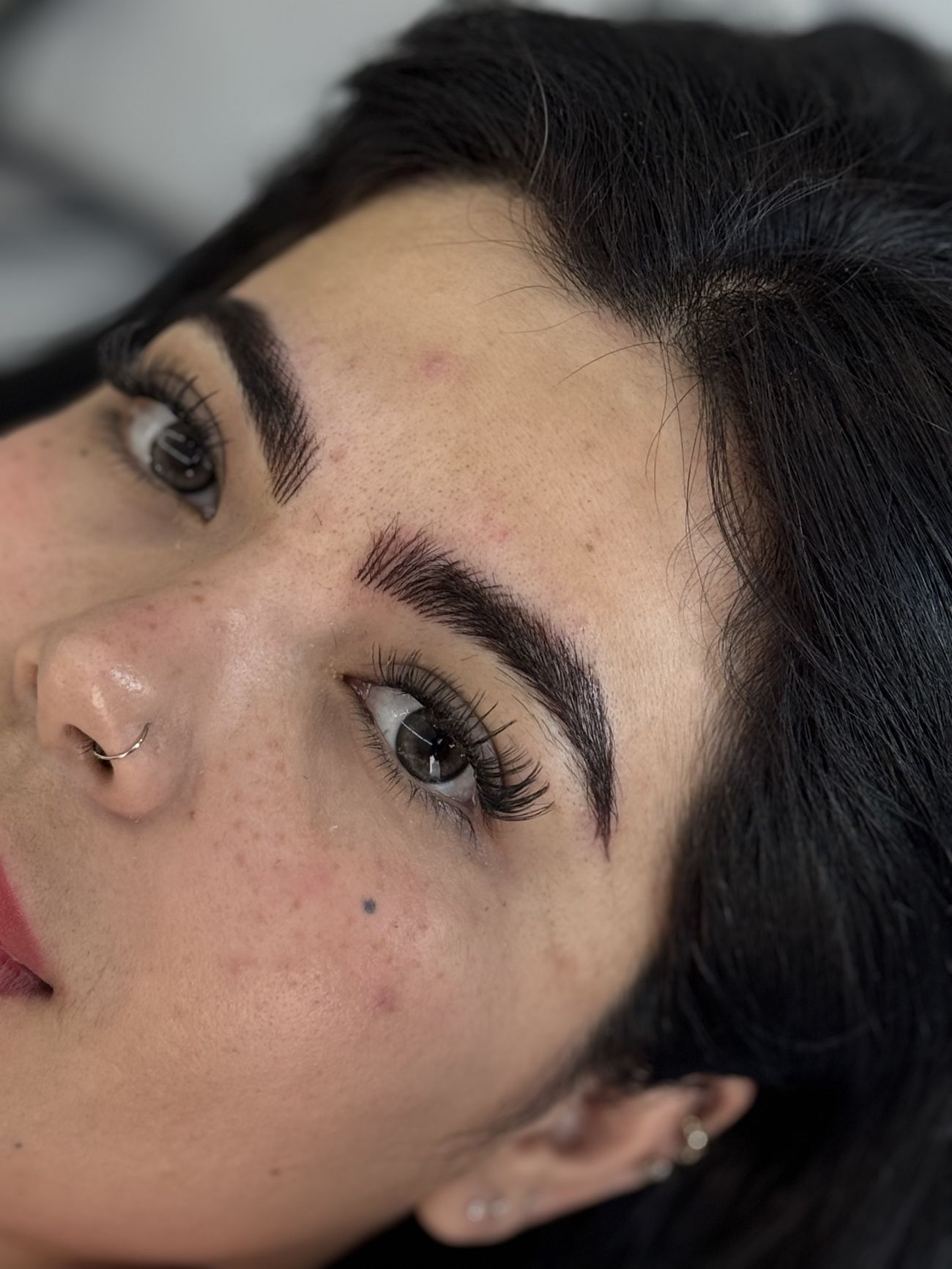 Cejas hechas en Ink Fire, Mazatlán
