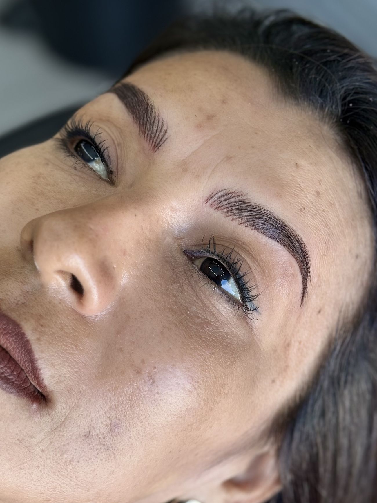 Cejas hechas en Ink Fire, Mazatlán